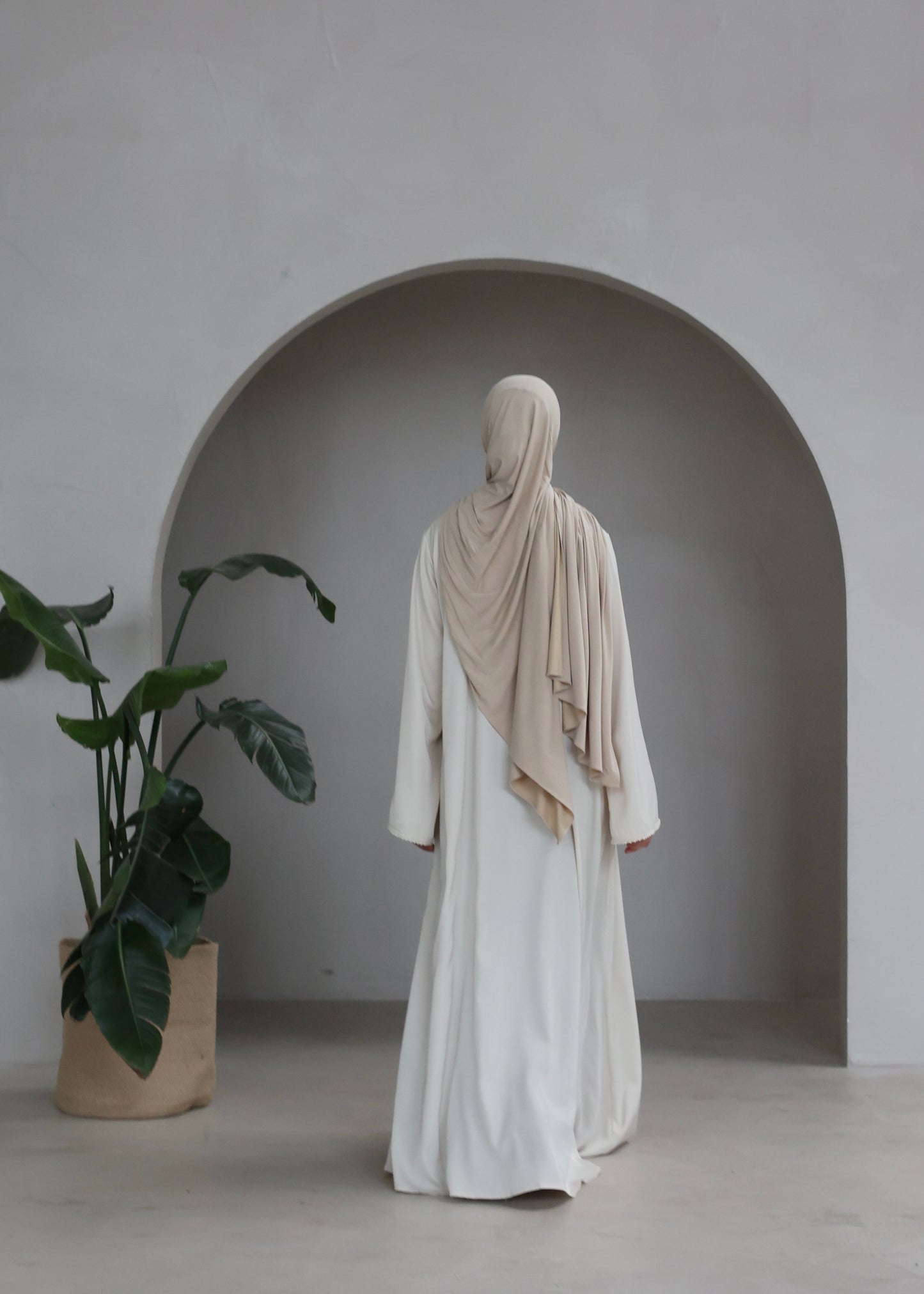 Abaya IMAN Cream