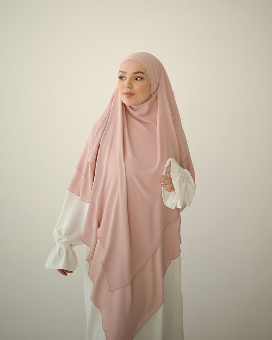 Khimar BARBE À PAPA ROSE
