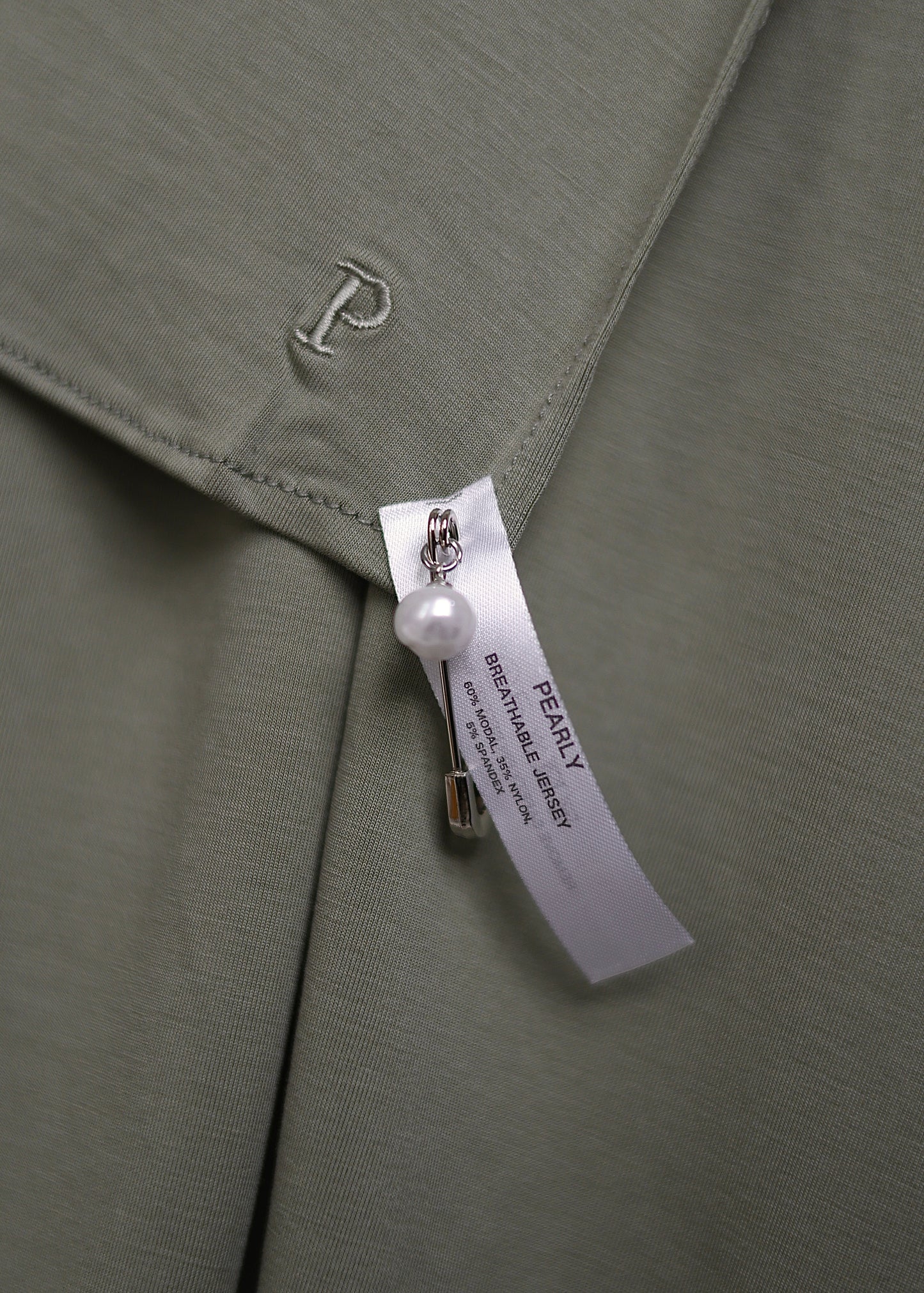 PEARLY Breathable Jersey MATCHA LATTE