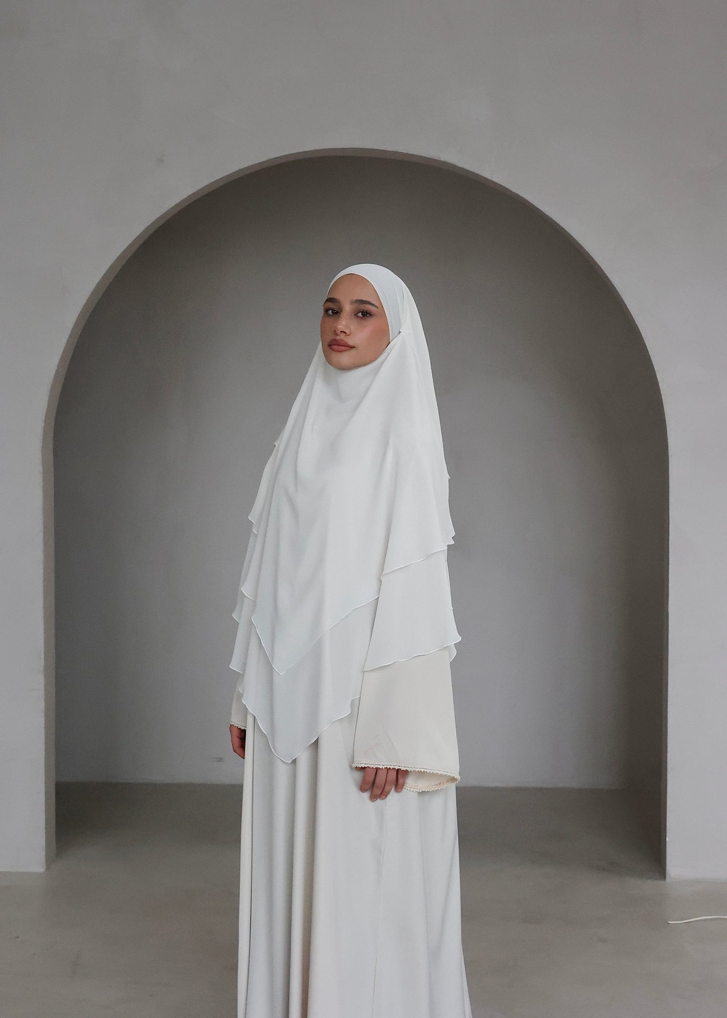 Chiffon Khimar COCONUT MILK