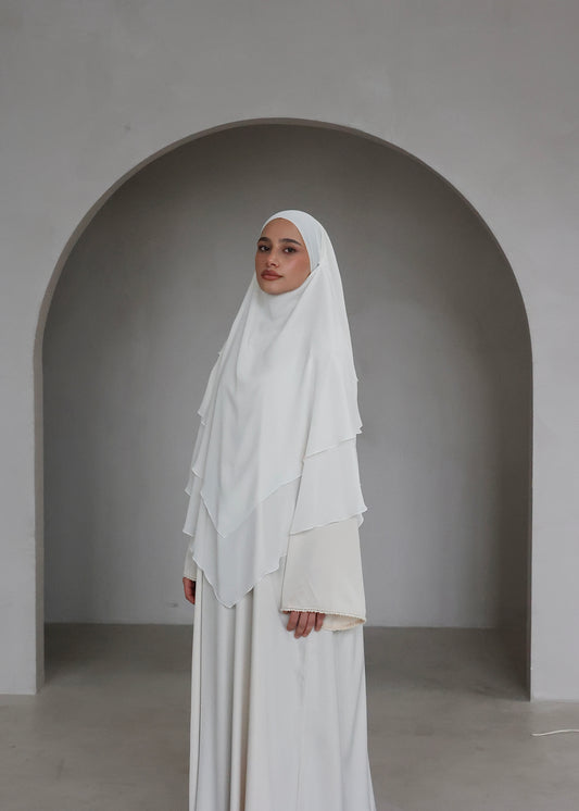 Chiffon Khimar COCONUT MILK