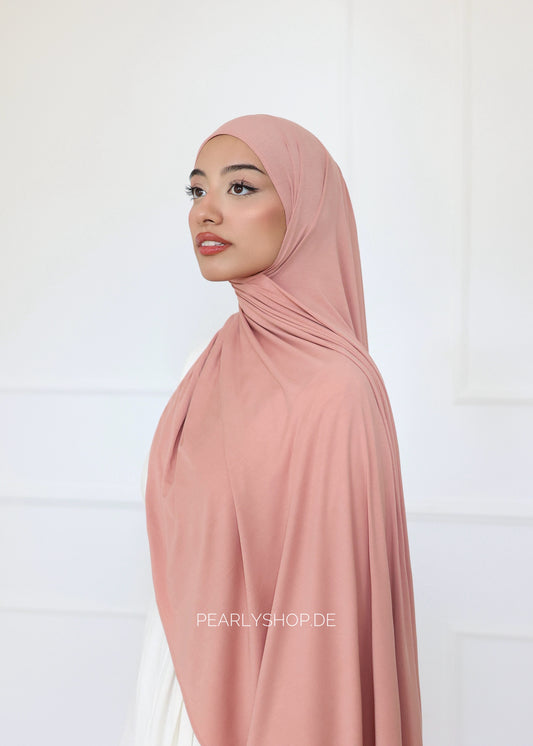 Breathable Bamboo Hijab CORAL
