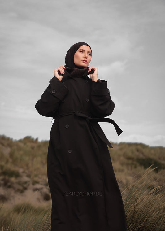 PEARLY STUDIO Trenchcoat DARK BROWN