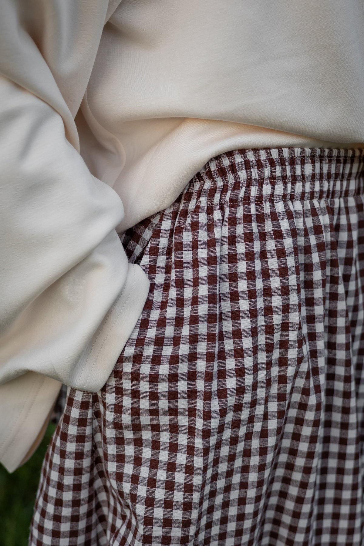 Gingham Skirt