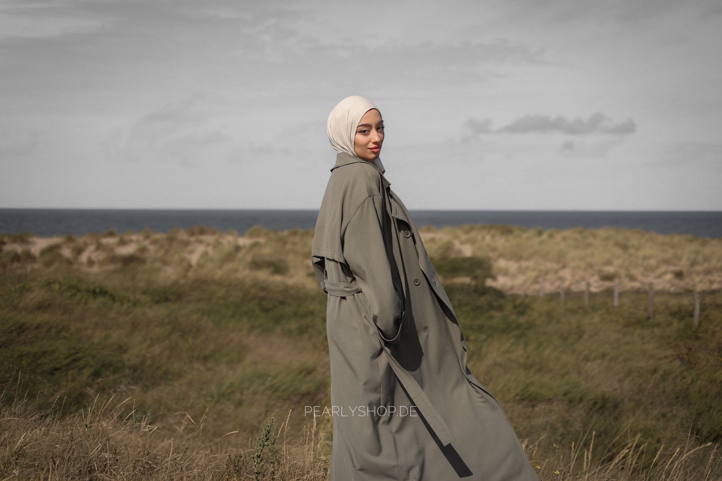 PEARLY STUDIO Trenchcoat OLIVE