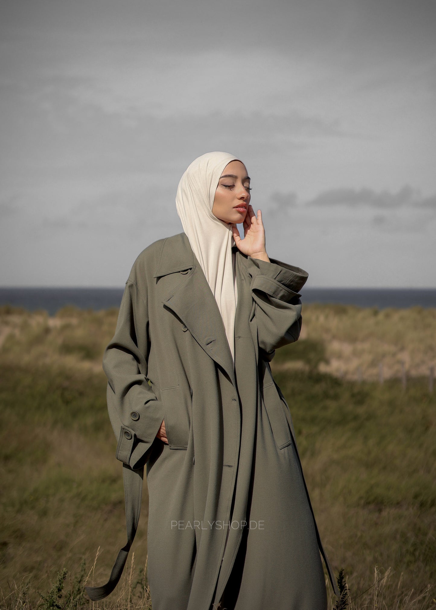 PEARLY STUDIO Trenchcoat OLIVE