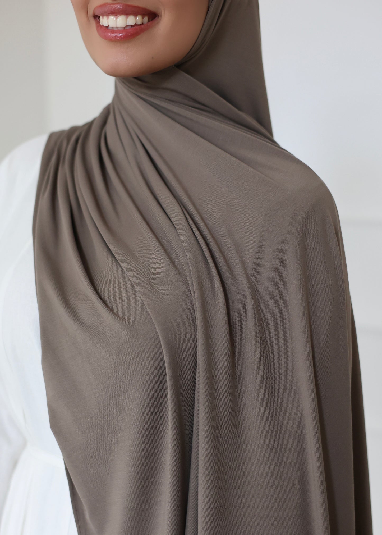 Breathable Bamboo Hijab TAUPE