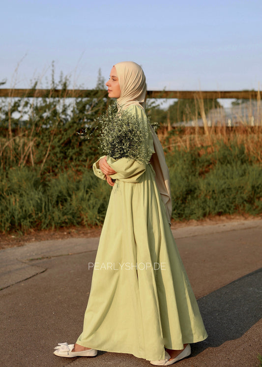 Cotton Dress LIME