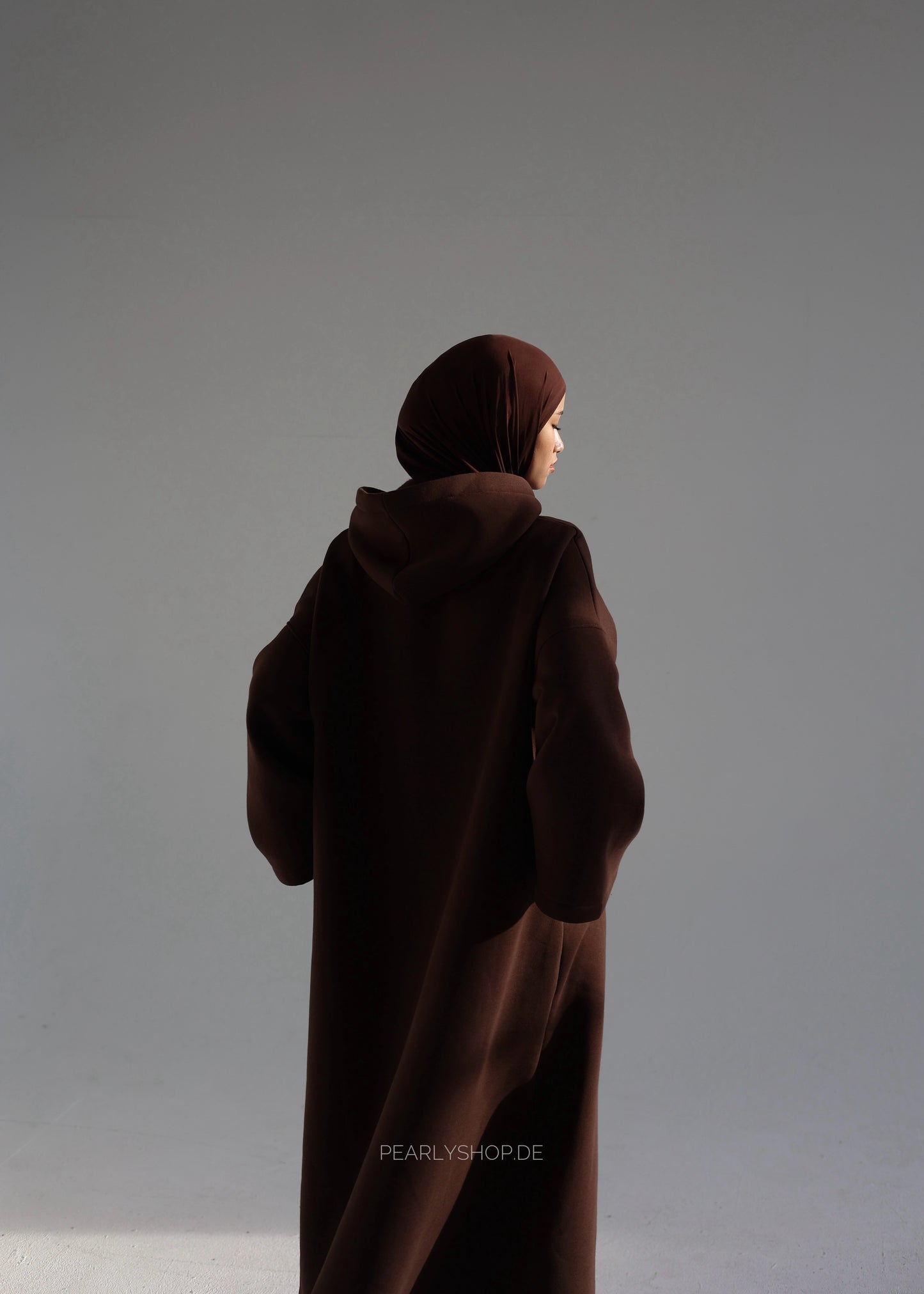 Hoodie Dress CHOCOLATE