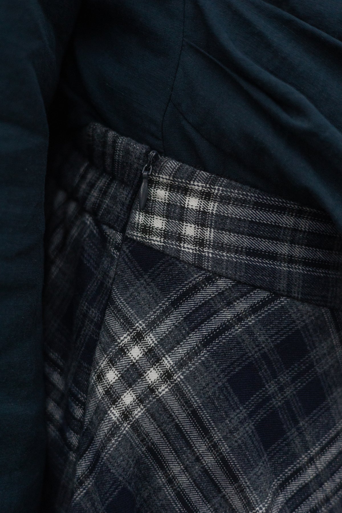 Plaid Skirt BLUE
