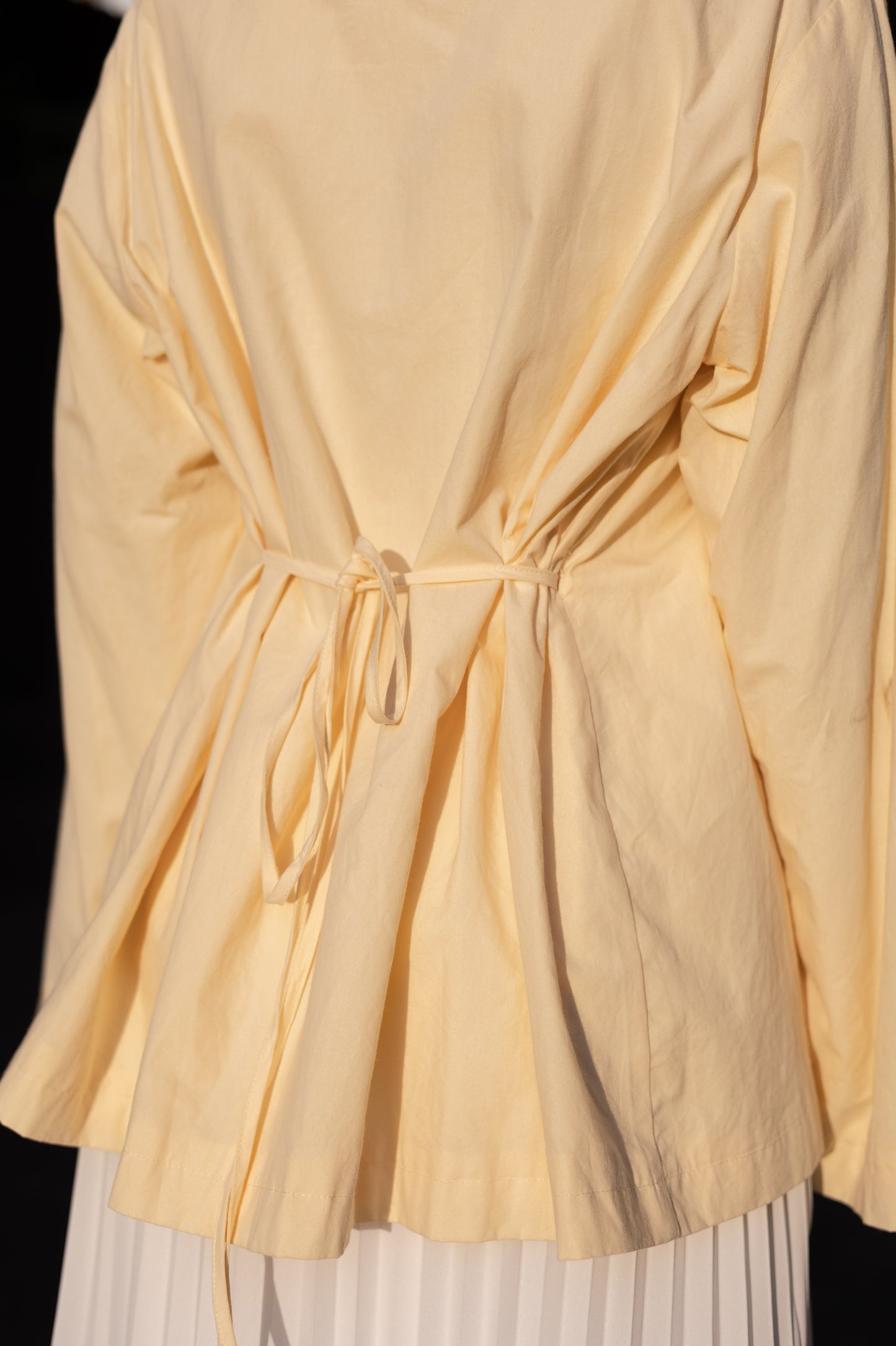 COTTON Blouse BUTTER YELLOW