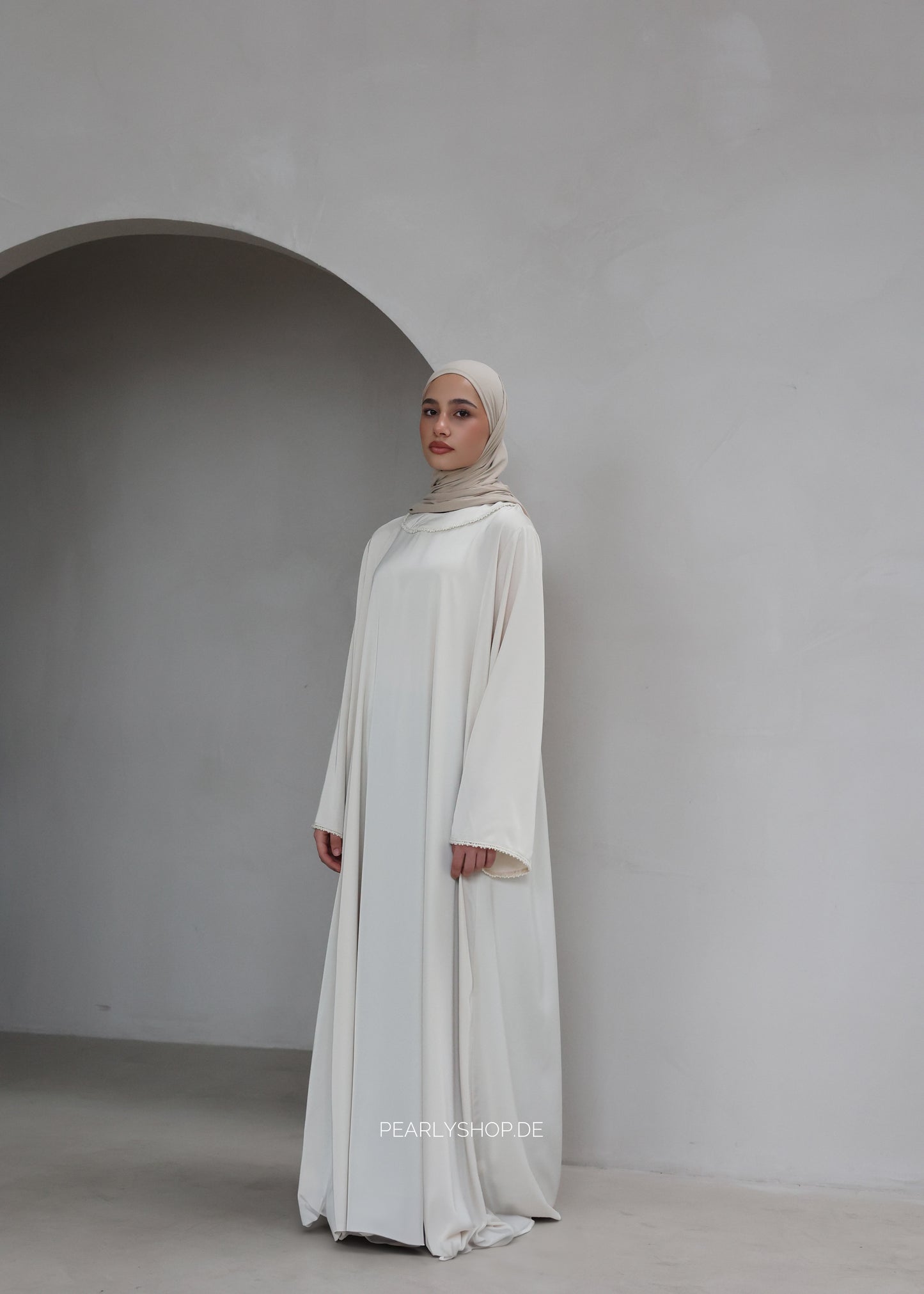 Abaya IMAN Cream