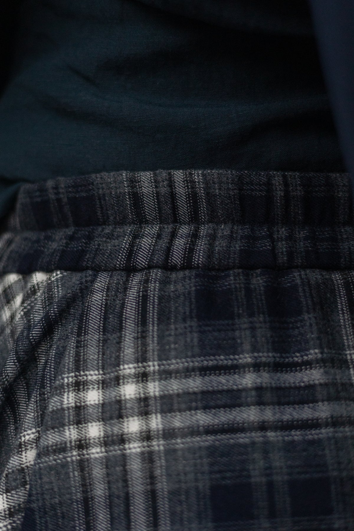 Plaid Skirt BLUE