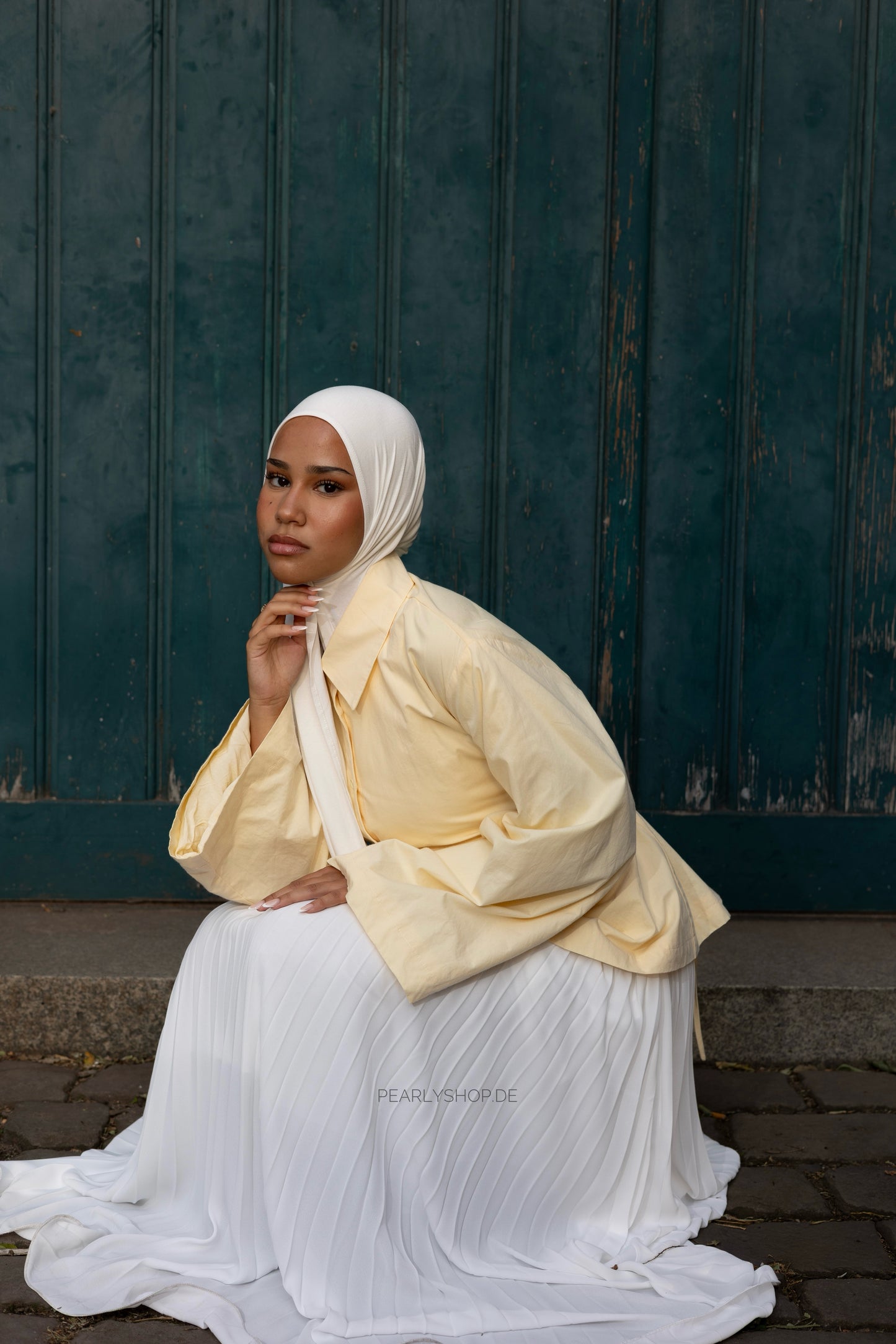 COTTON Blouse BUTTER YELLOW