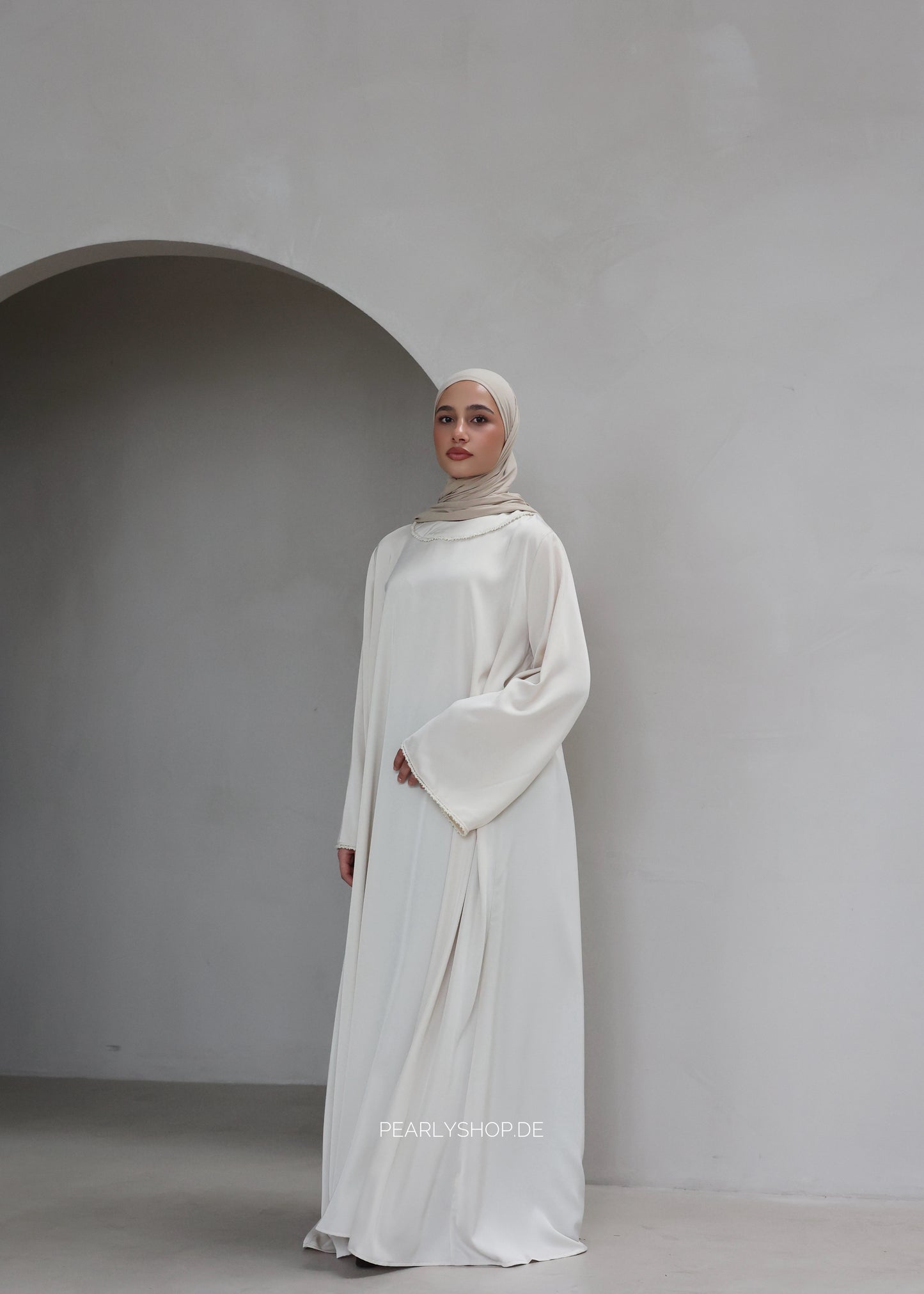 Abaya IMAN Cream