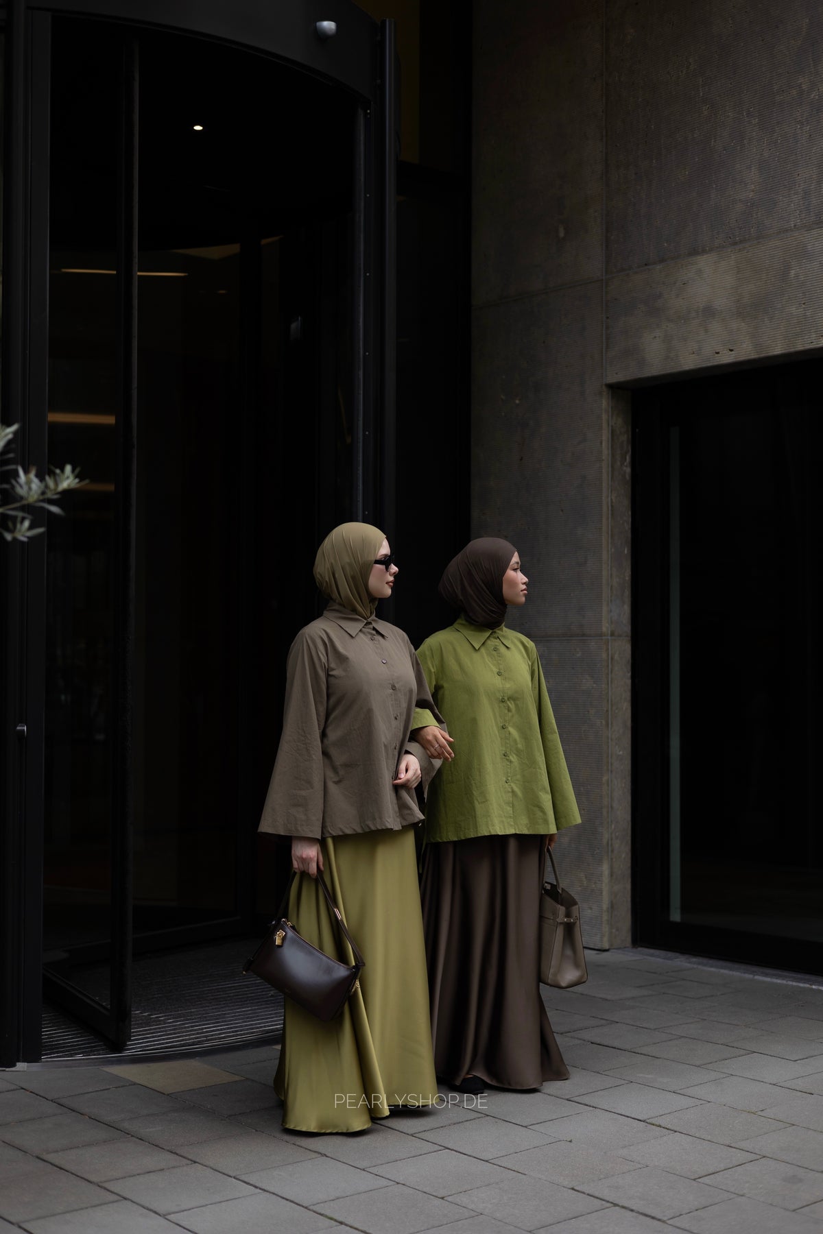 COTTON Blouse PESTO