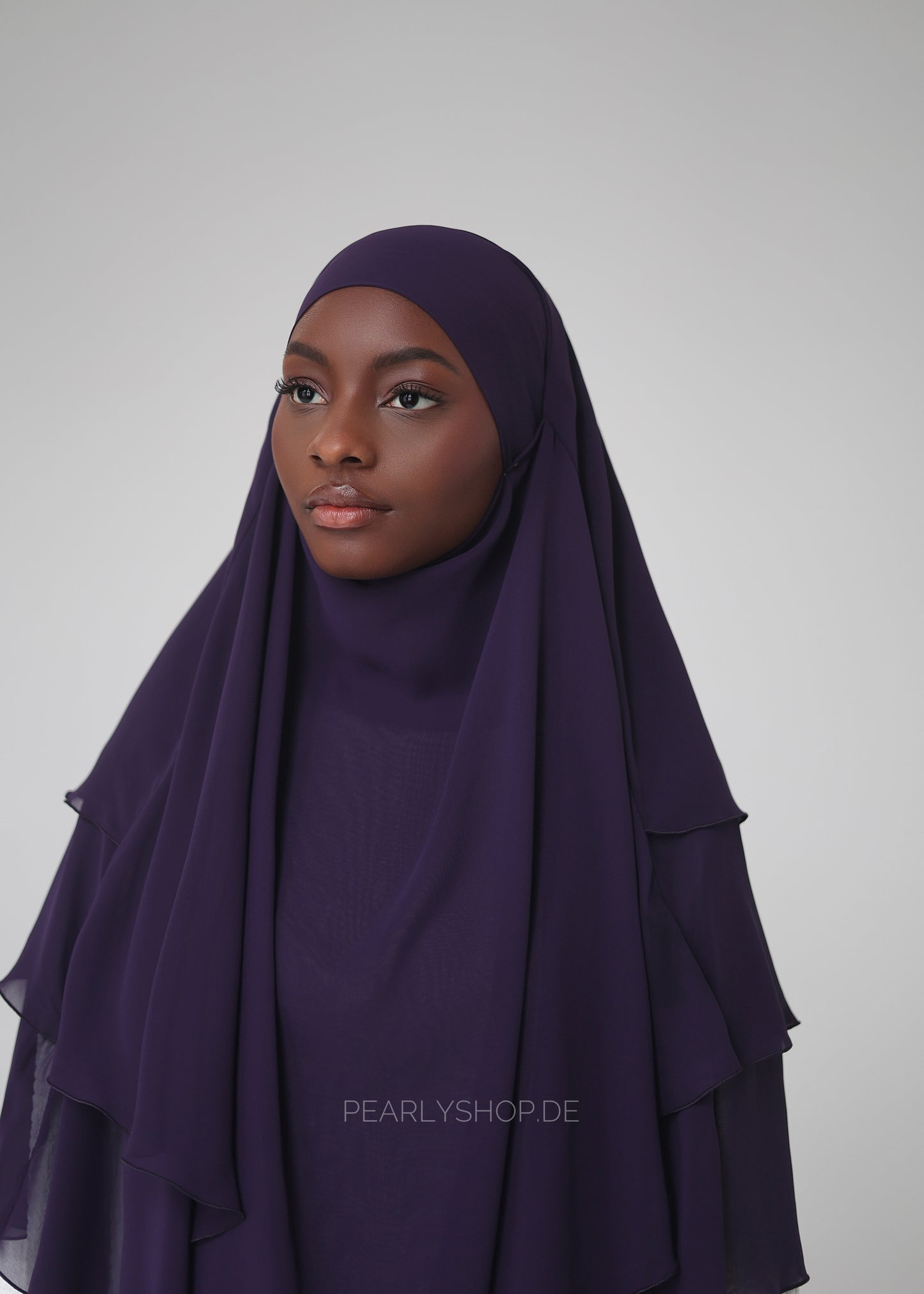 Chiffon Khimar AMETHYST