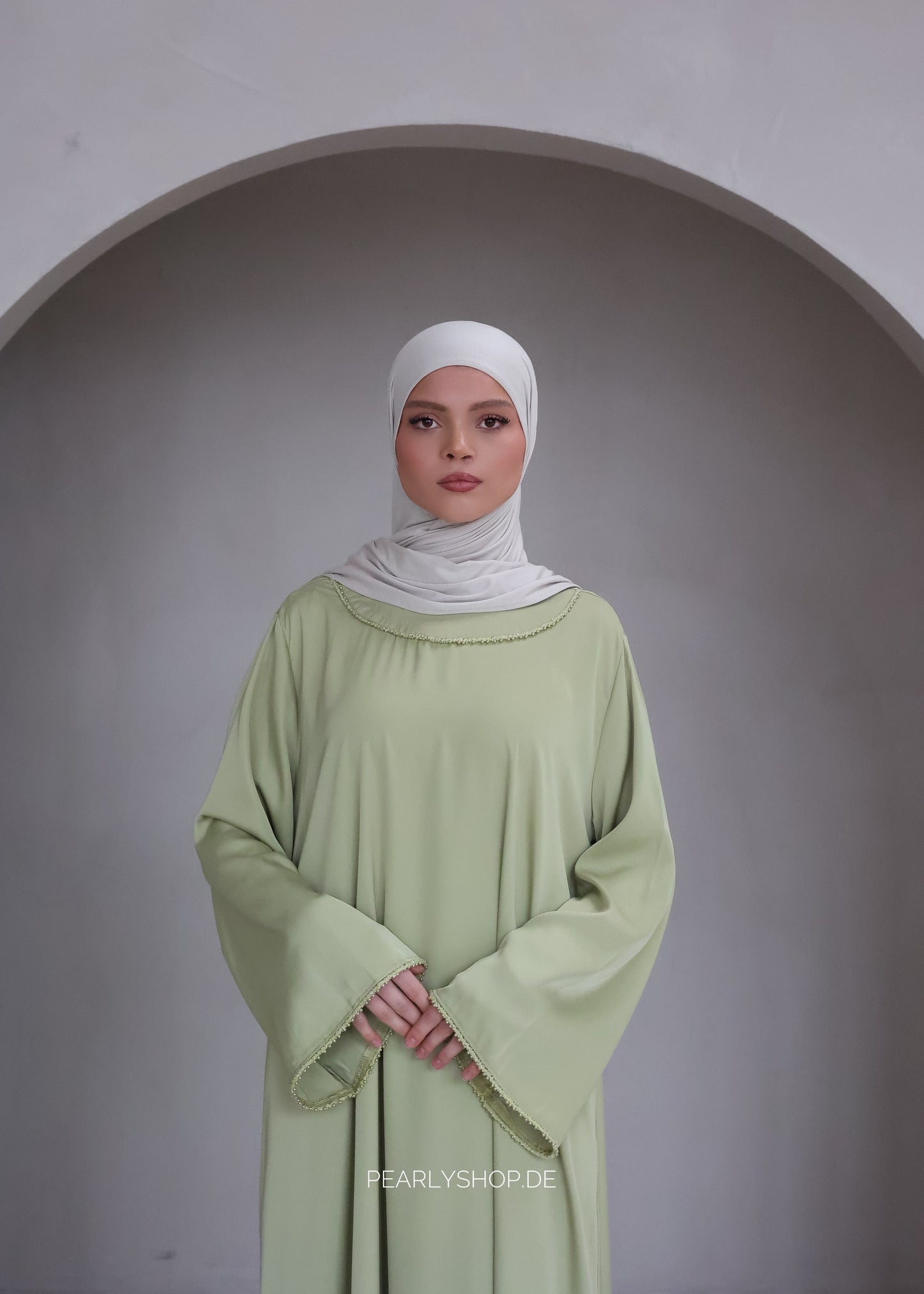 Abaya IMAN Leaf