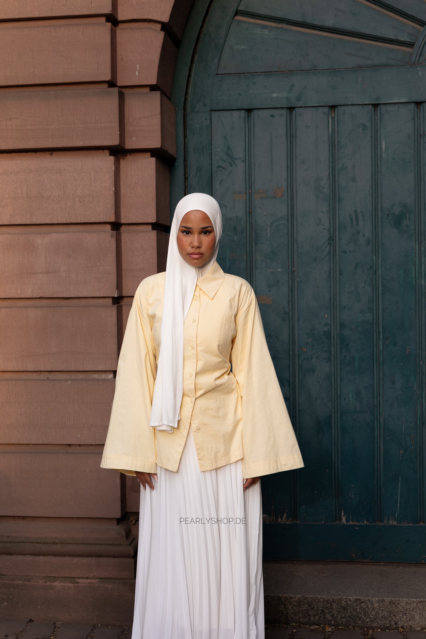 COTTON Blouse BUTTER YELLOW