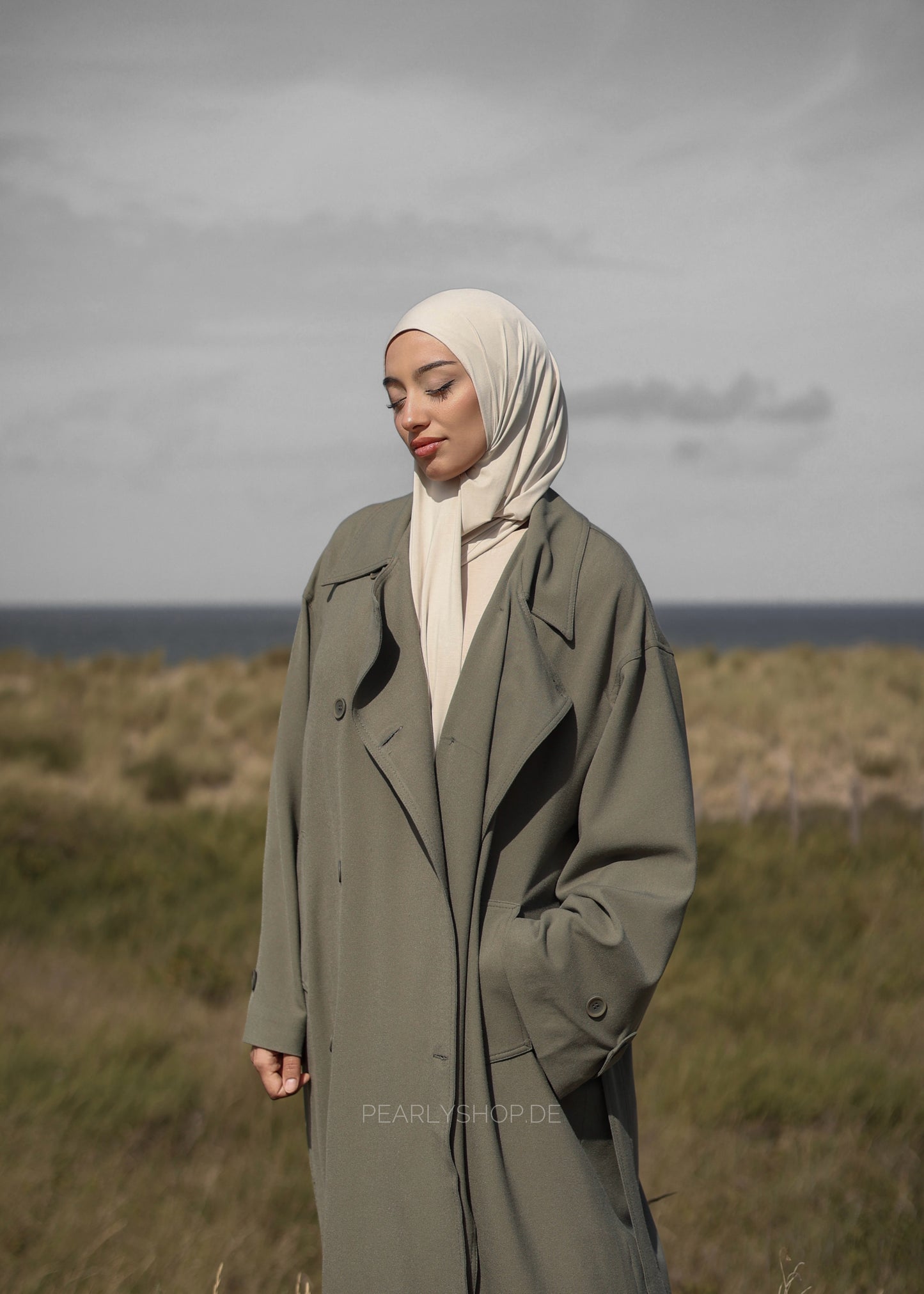 PEARLY STUDIO Trenchcoat OLIVE