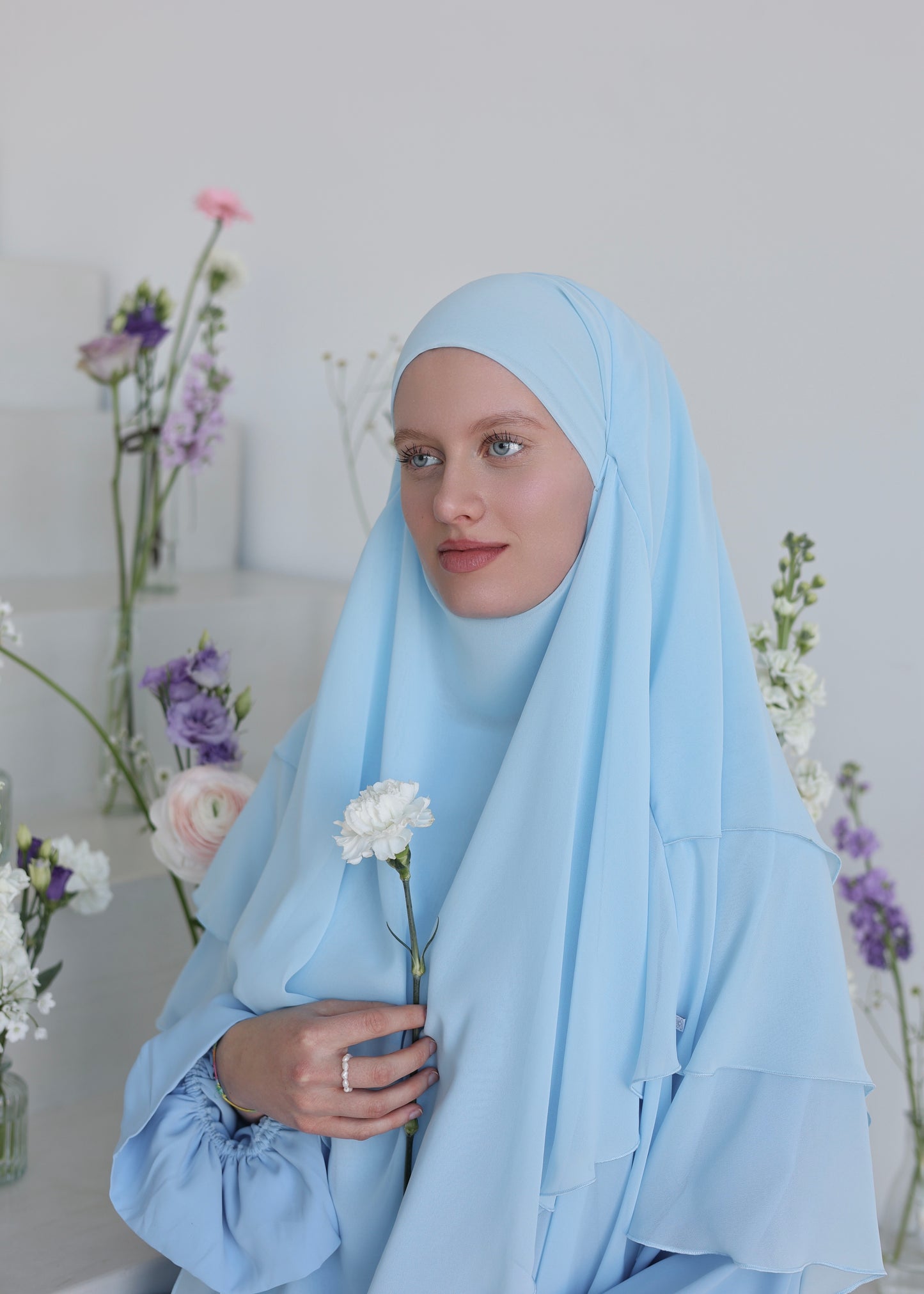 Chiffon Khimar SKY