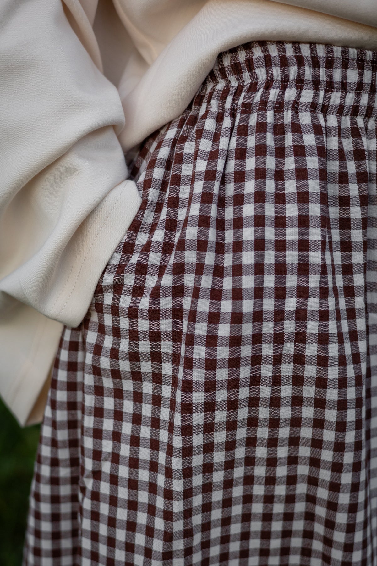 Gingham Skirt