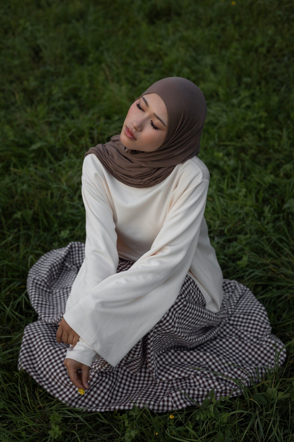 Gingham Skirt