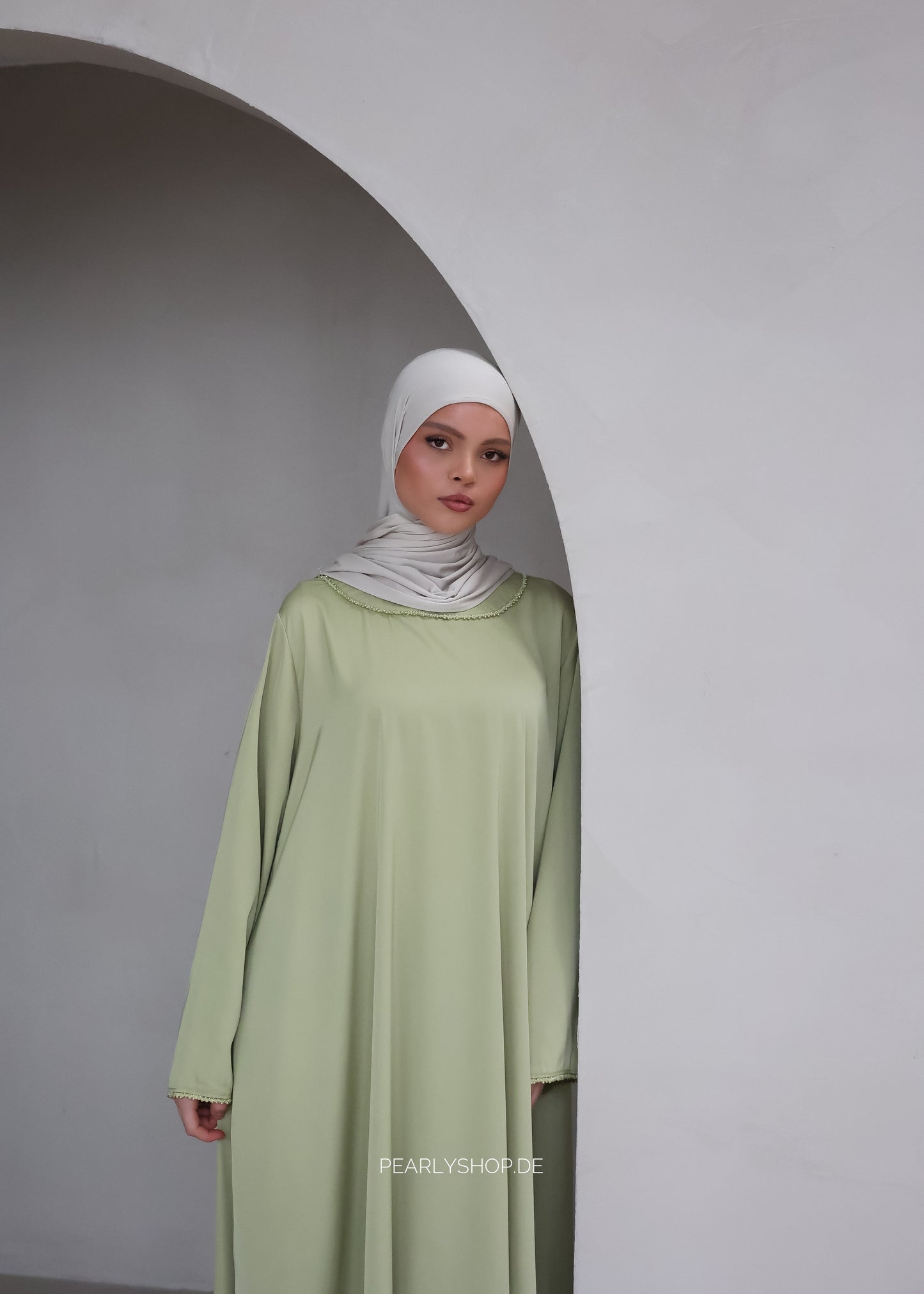 Abaya IMAN Leaf