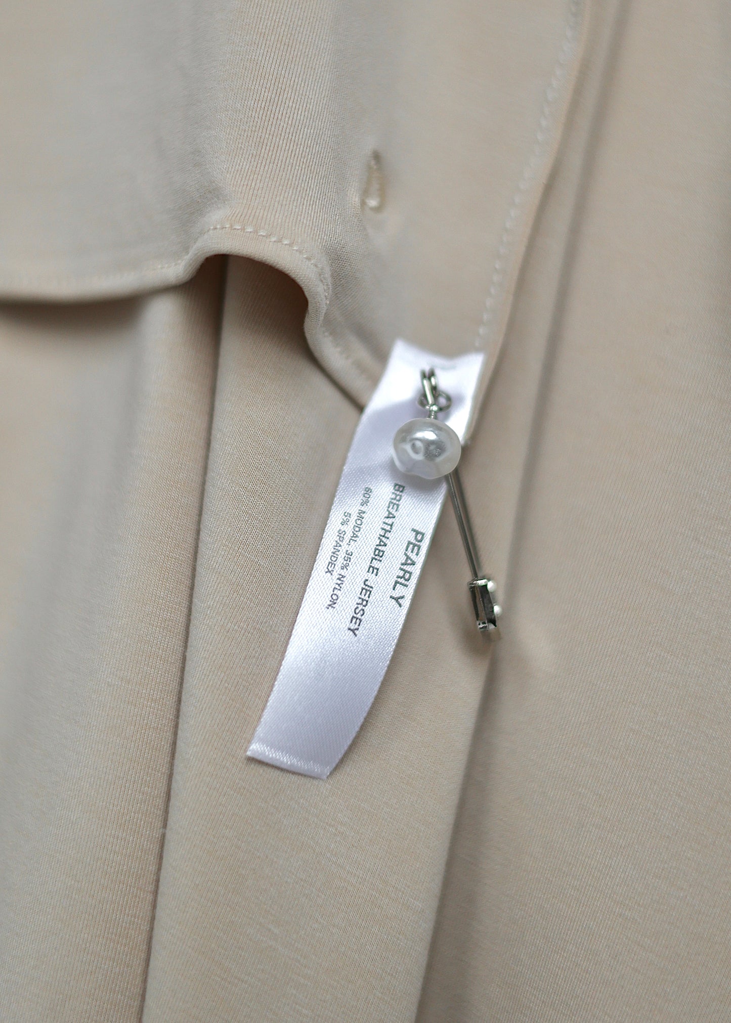 PEARLY Breathable Jersey ALMOND