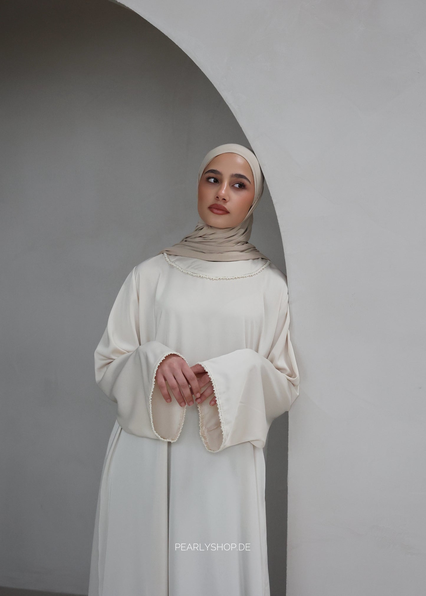 Abaya IMAN Cream