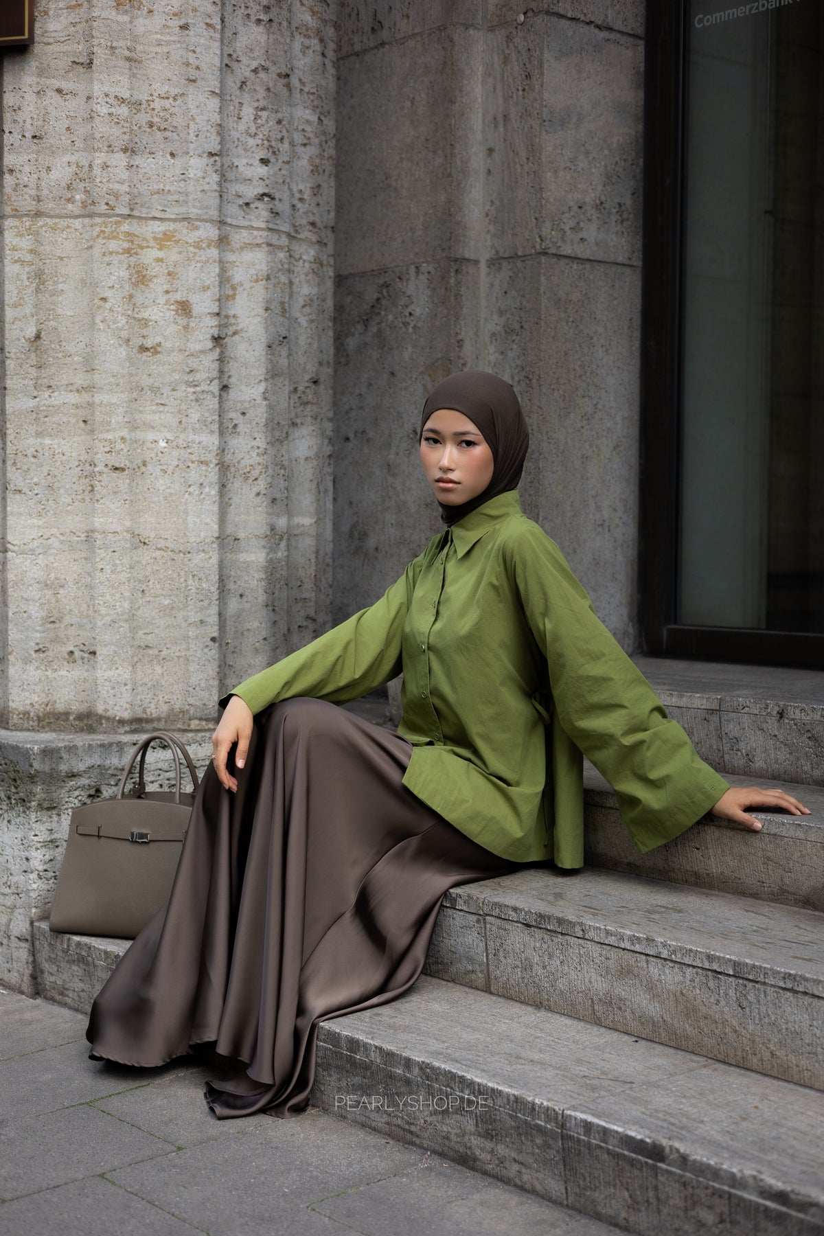 COTTON Blouse PESTO