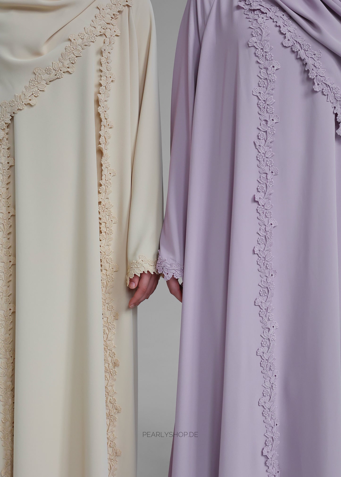 Abaya DUA Butter Yellow